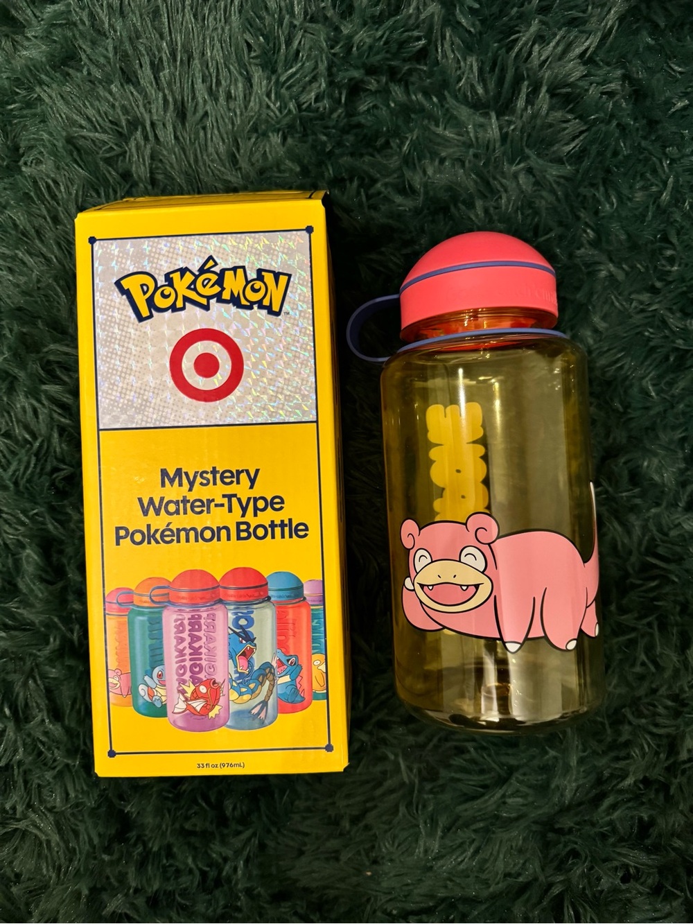 Pokemon x Target Mystery Water Type Pokemon Slowpoke Bottle